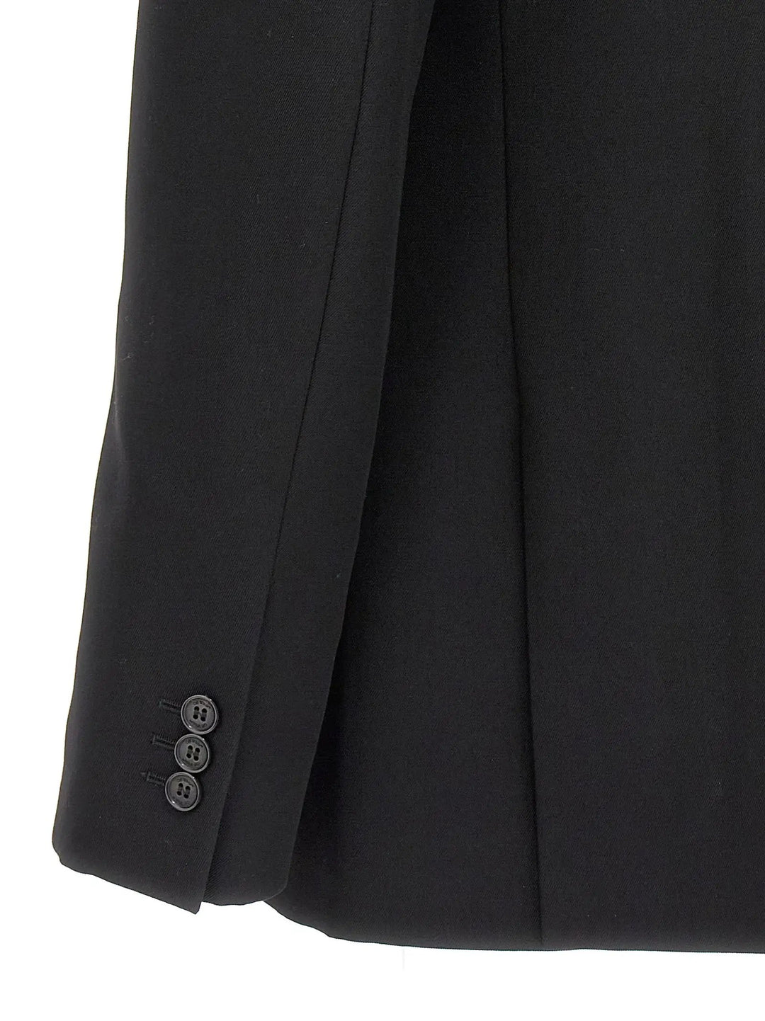 Off-White Black Virgin Wool Blazer