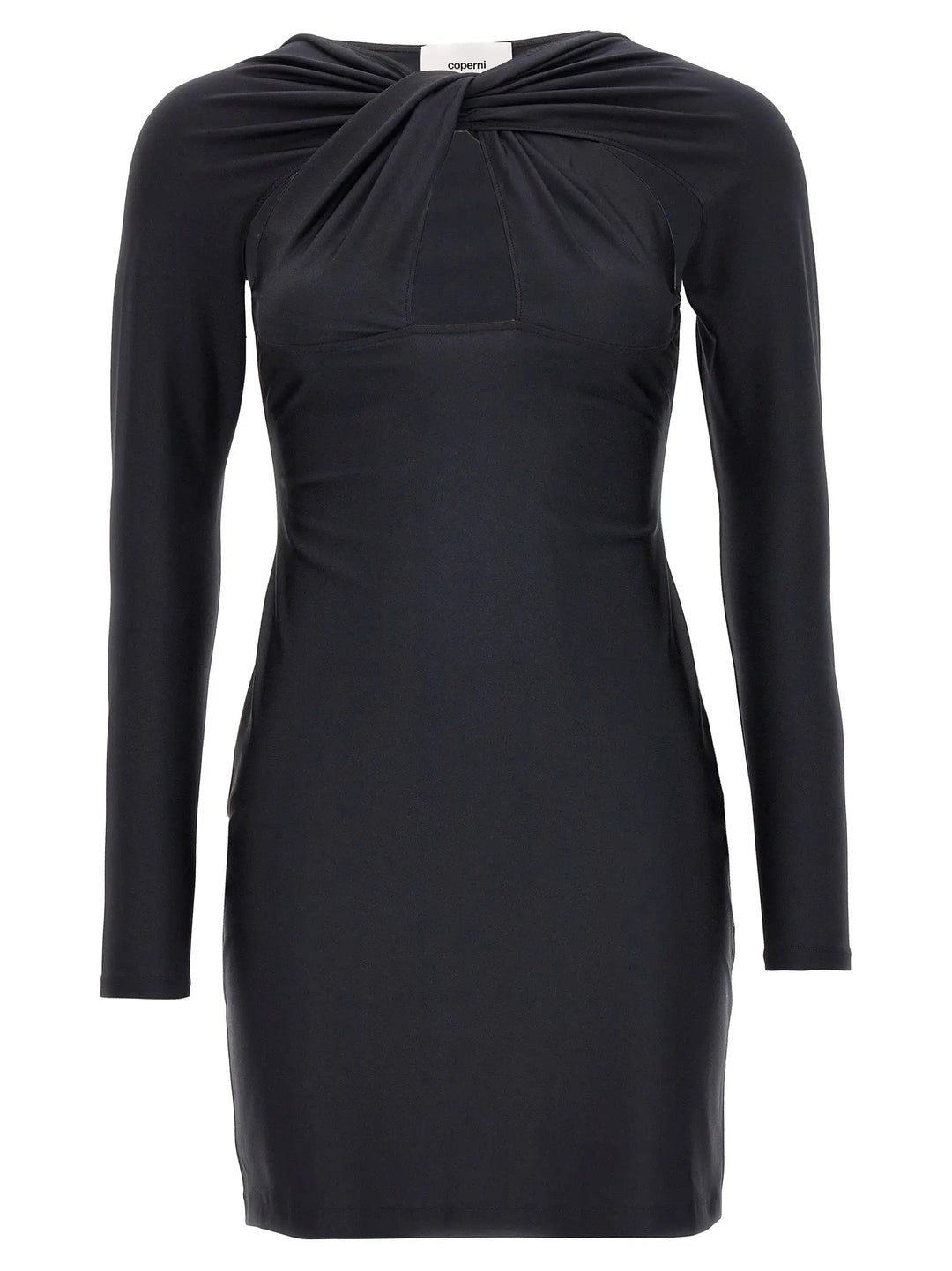 Coperni Black Polyamide Short Dress