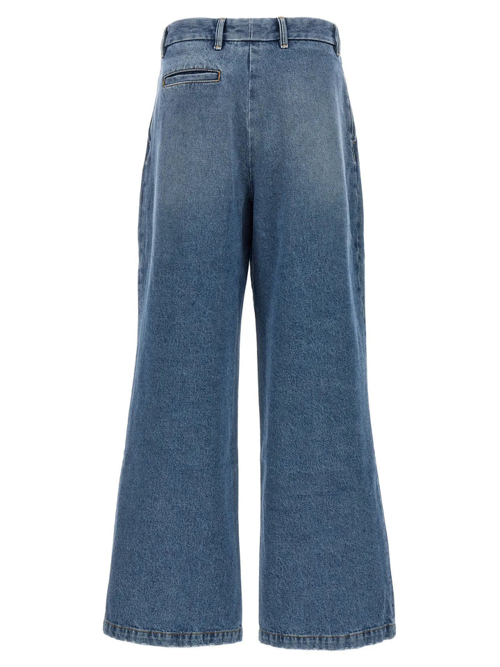 Armarium Blue Cotton Jeans Denim