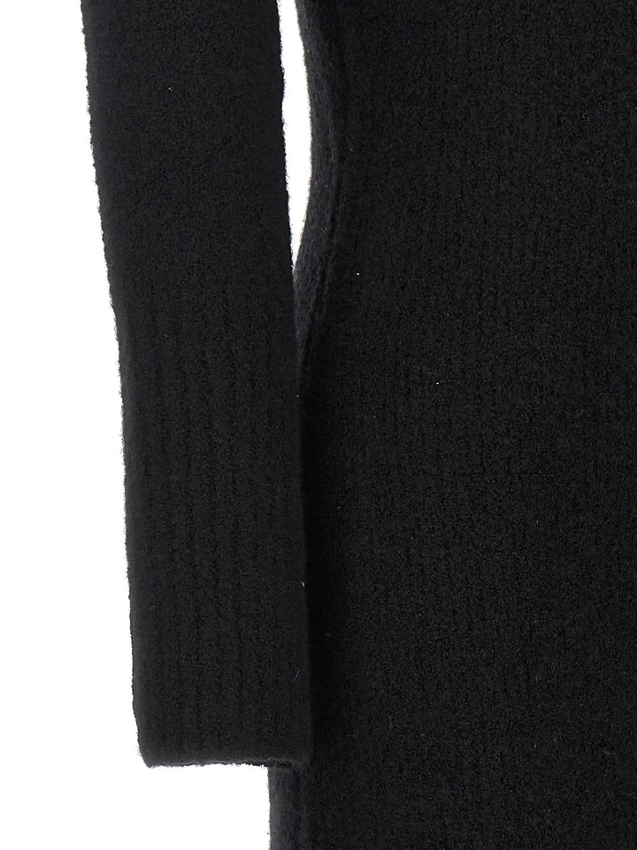 Loulou De Saison Black Cashmere Long Dress