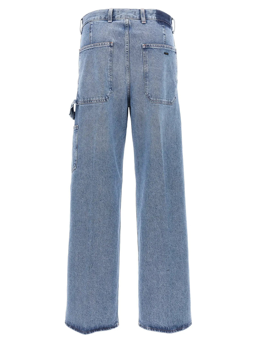 Made in Tomboy Blue Cotton Relaxed Fit Jeans