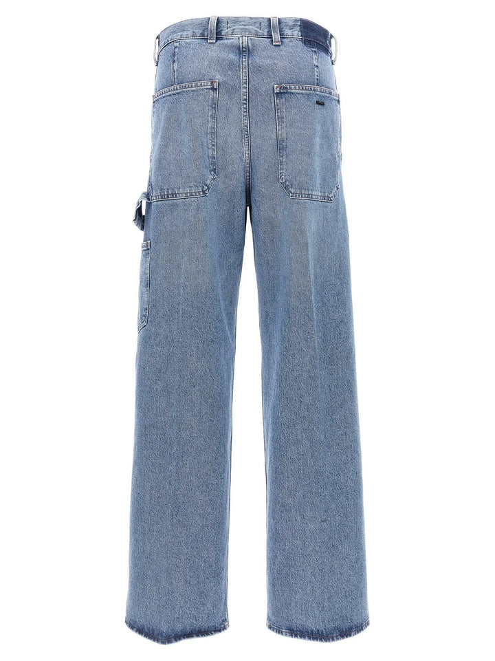 Made in Tomboy Blue Cotton Relaxed Fit Jeans