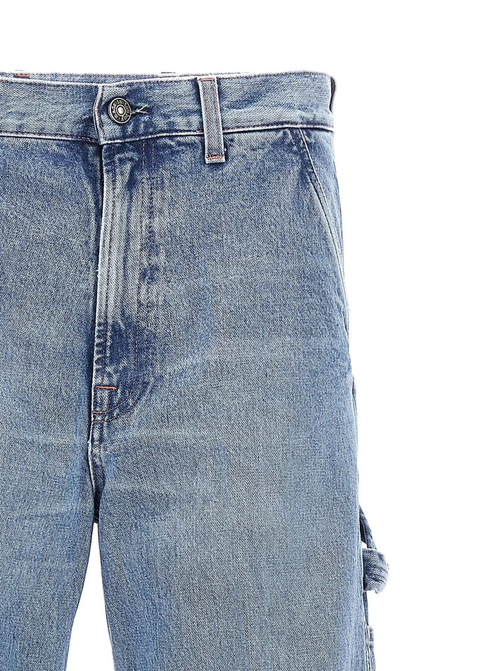 Made in Tomboy Blue Cotton Relaxed Fit Jeans
