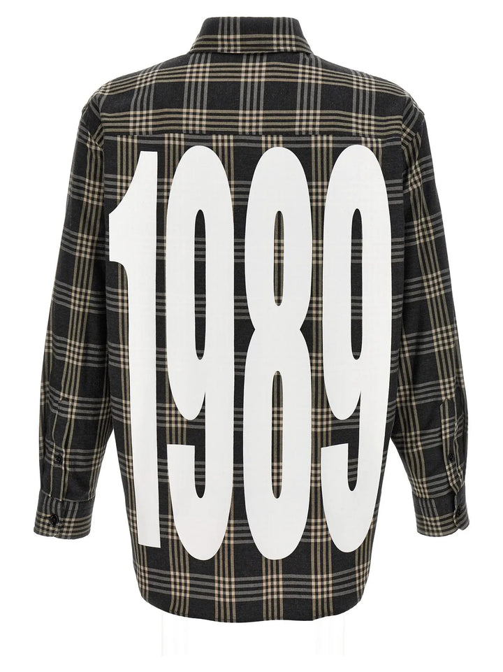 1989 Studio Gray Cotton Blouse