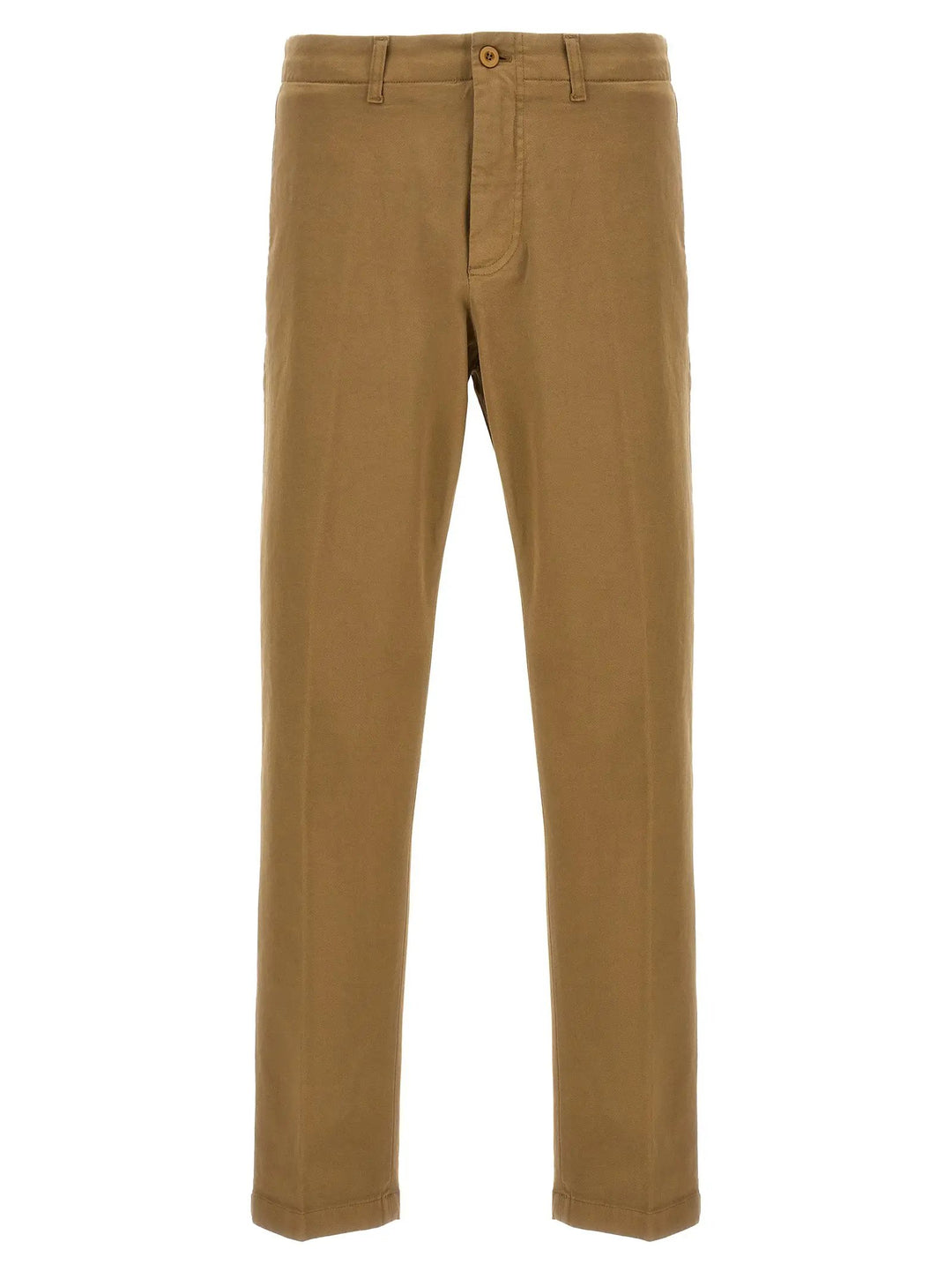 Department 5 Beige Cotton Casual Pants