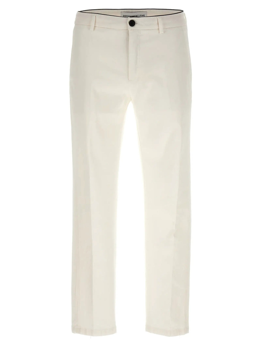 Department 5 White Cotton Pants
