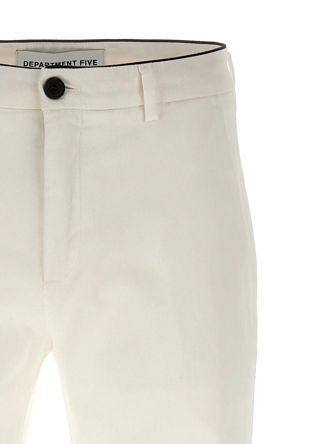 Department 5 White Cotton Pants