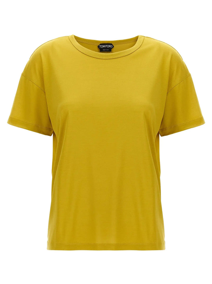 Tom Ford Bicolor Silk T-Shirt
