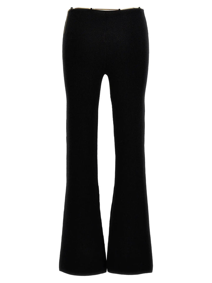 Alexander Wang Black Wool Casual Pants