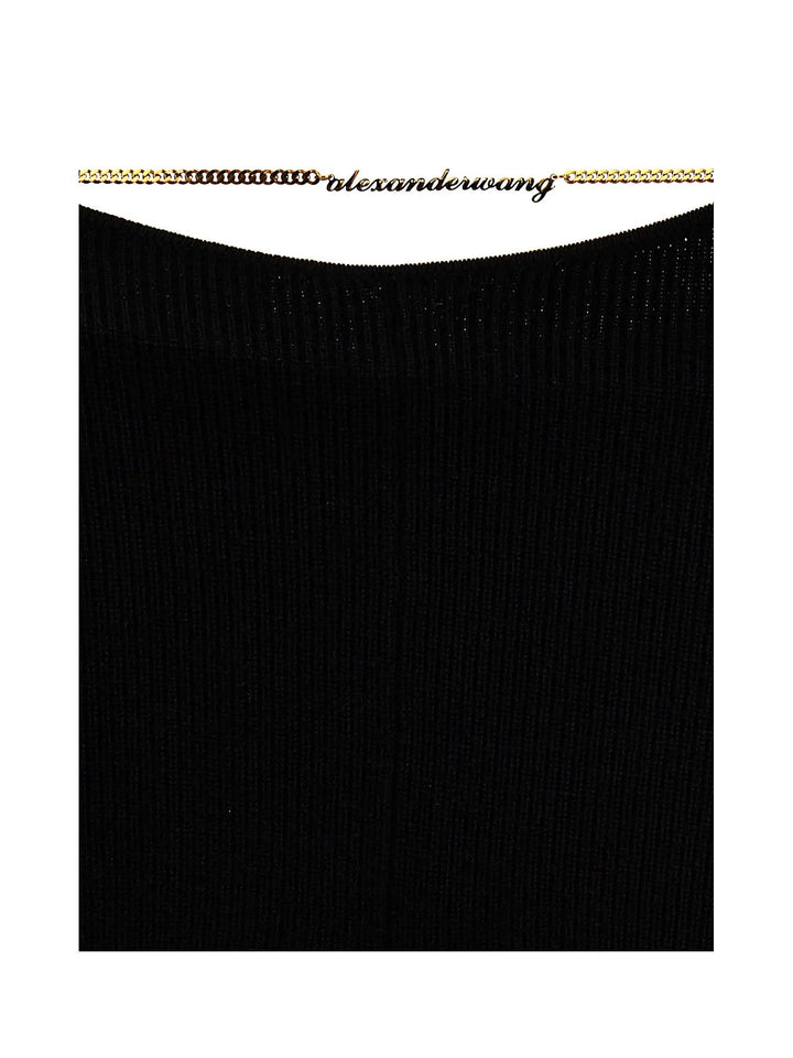 Alexander Wang Black Wool Casual Pants