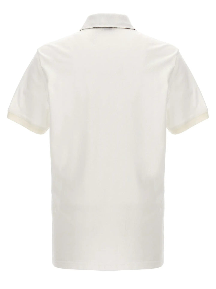 Etro White Cotton Polo Shirt