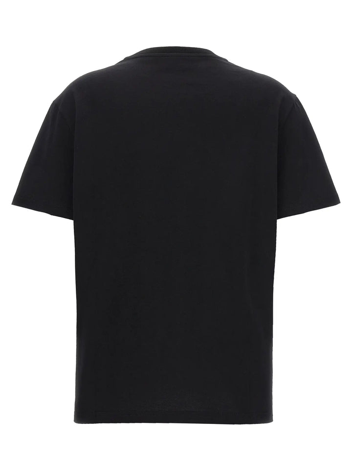 Etro Black Cotton T-Shirt