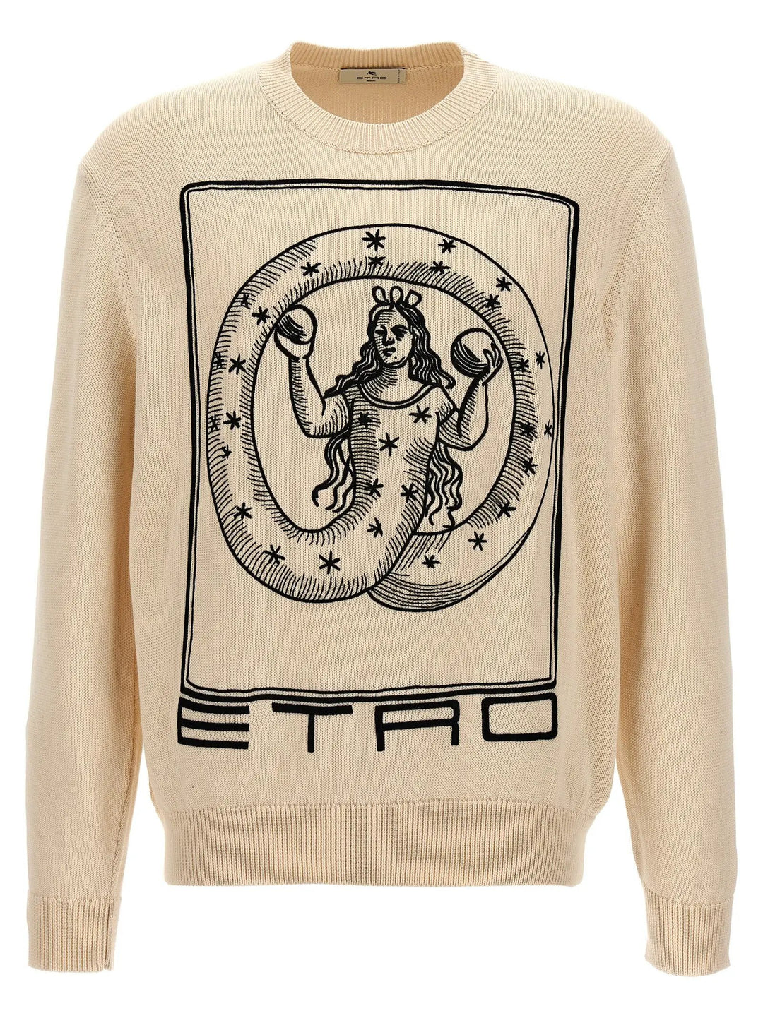 Etro Beige Cotton Cardigan