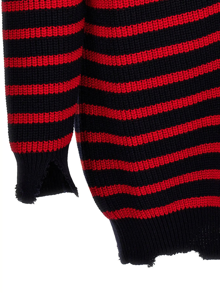 Marni Multicolor Virgin Wool Cardigan