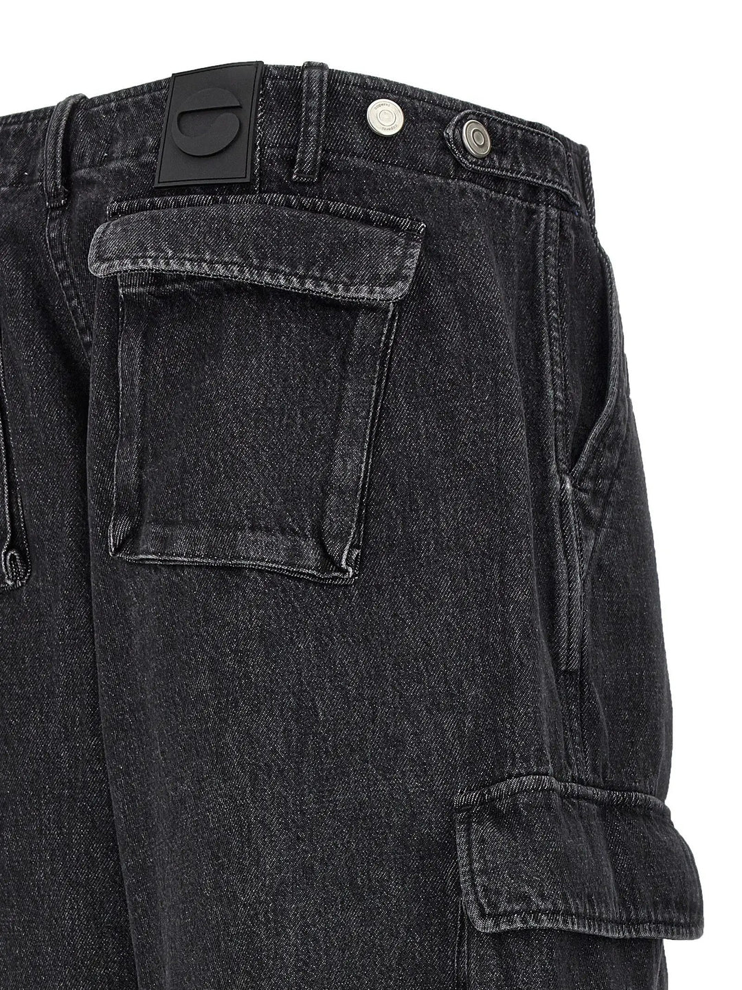 Coperni Black Cotton Jeans Denim