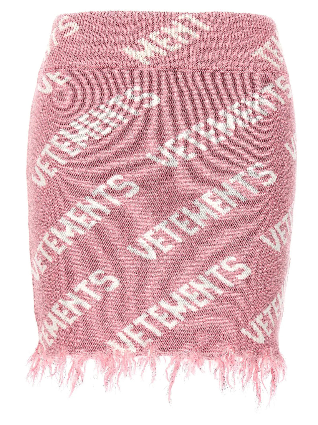 Vetements Multicolor Viscose Long Skirt