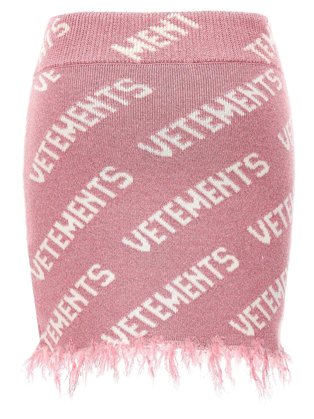 Vetements Multicolor Viscose Long Skirt