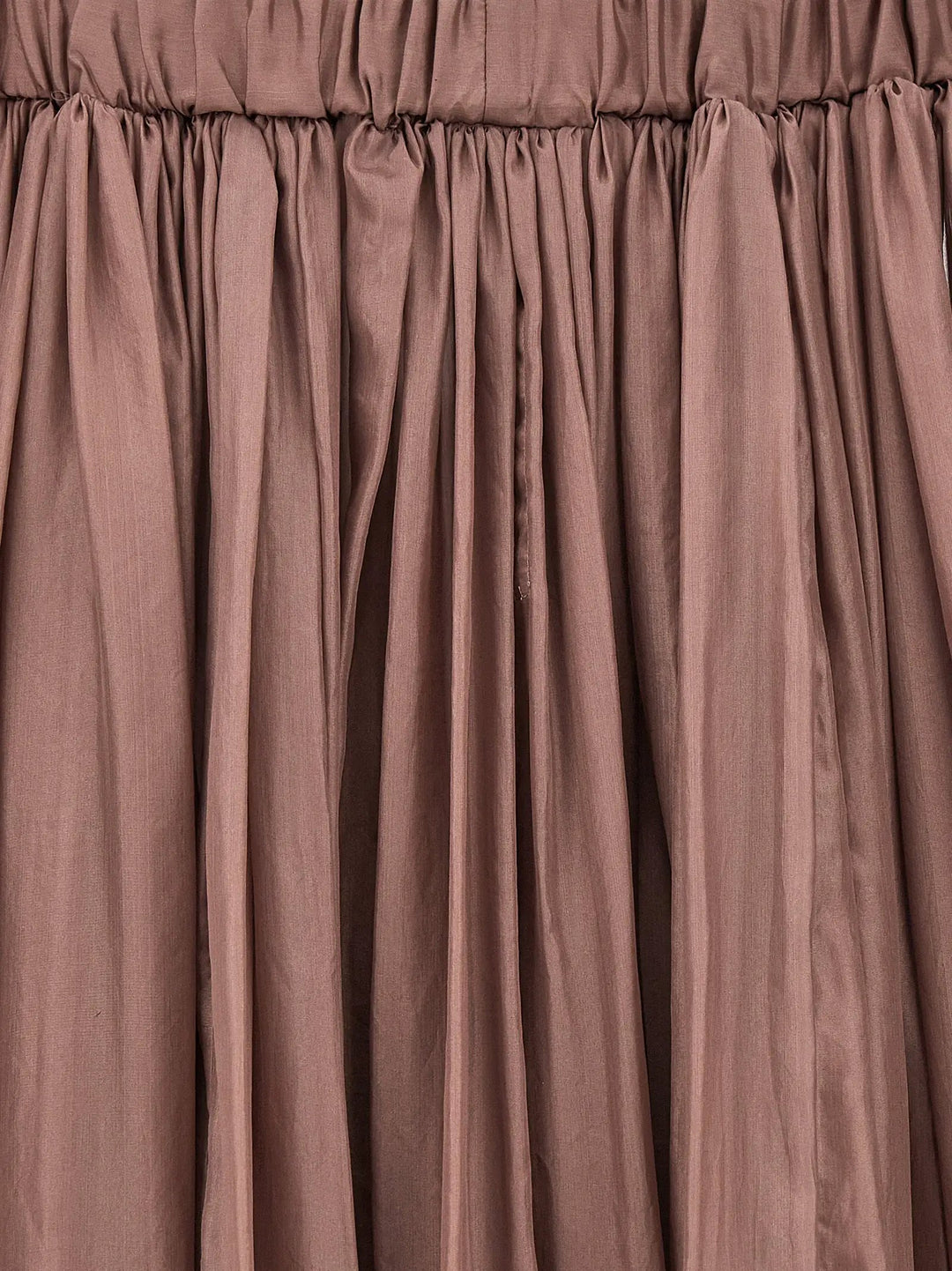 Rick Owens Multicolor Silk Long Dress