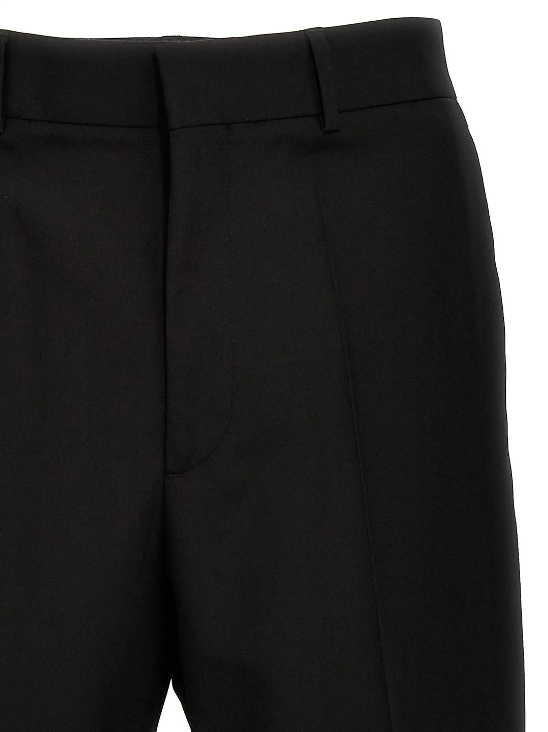 Valentino Garavani Black Virgin Wool Dress Pants