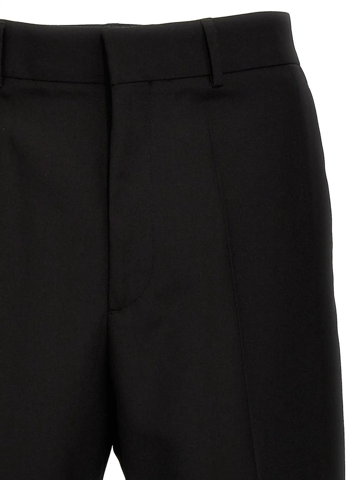 Valentino Garavani Black Virgin Wool Dress Pants