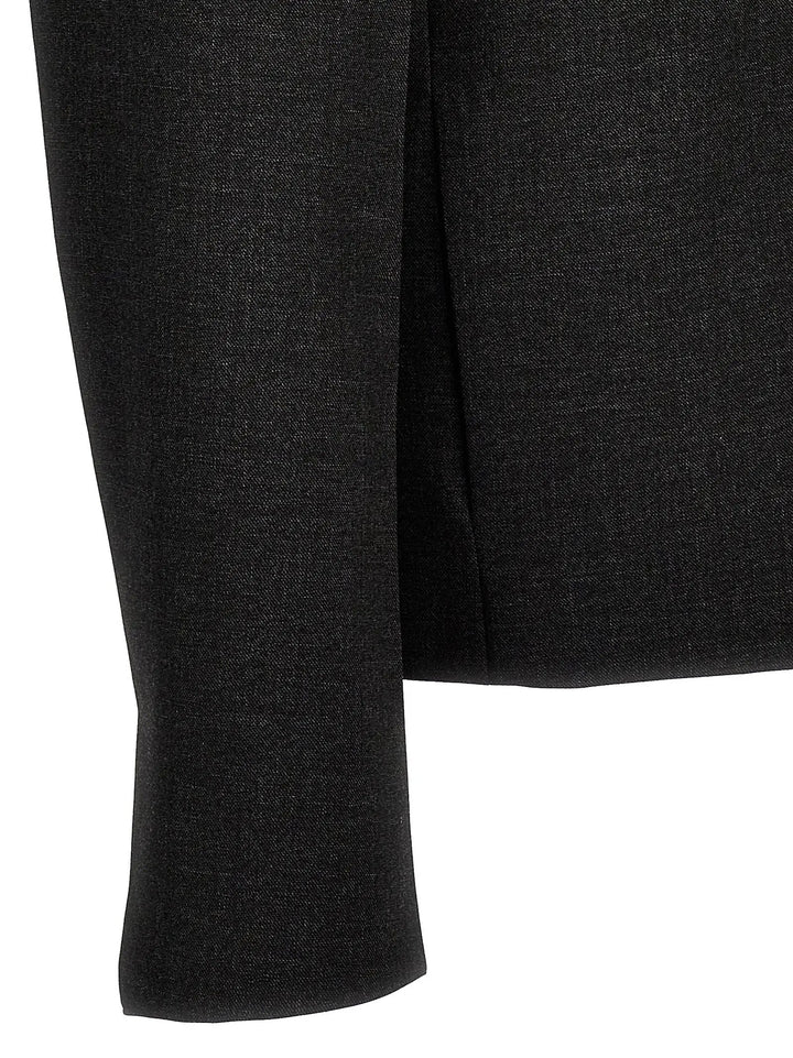 Givenchy Gray Virgin Wool Jacket