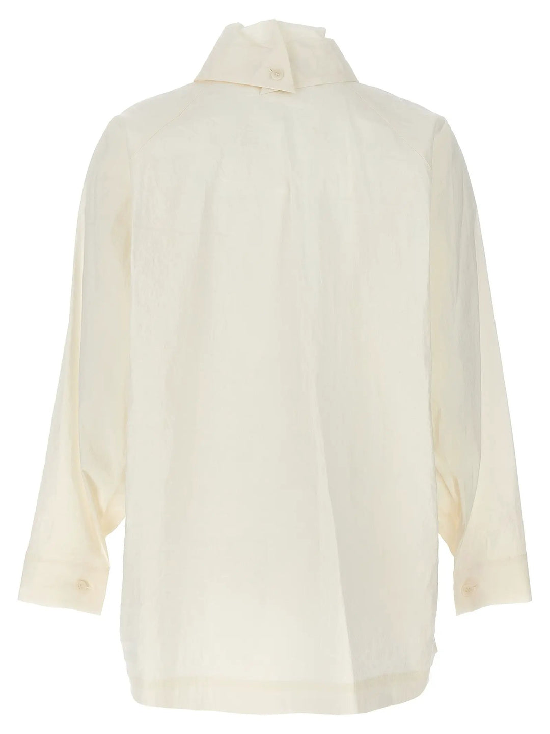 Issey Miyake White Fibers Blouse