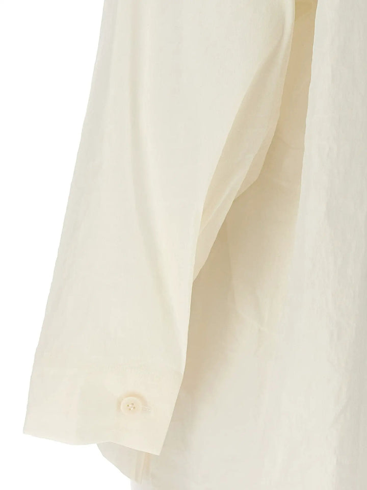 Issey Miyake White Fibers Blouse