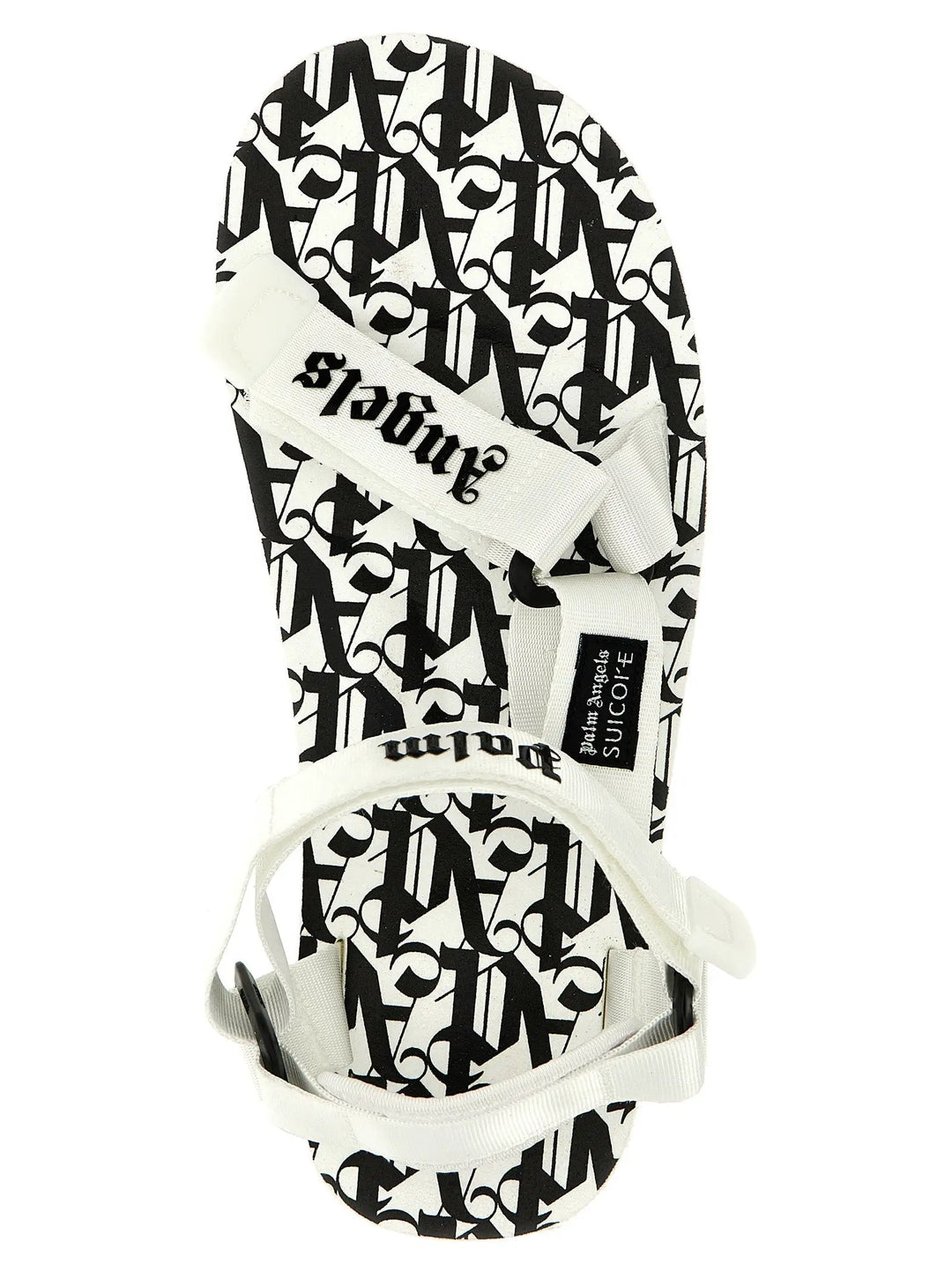 Palm Angels Bicolor Polyester Flat Sandals