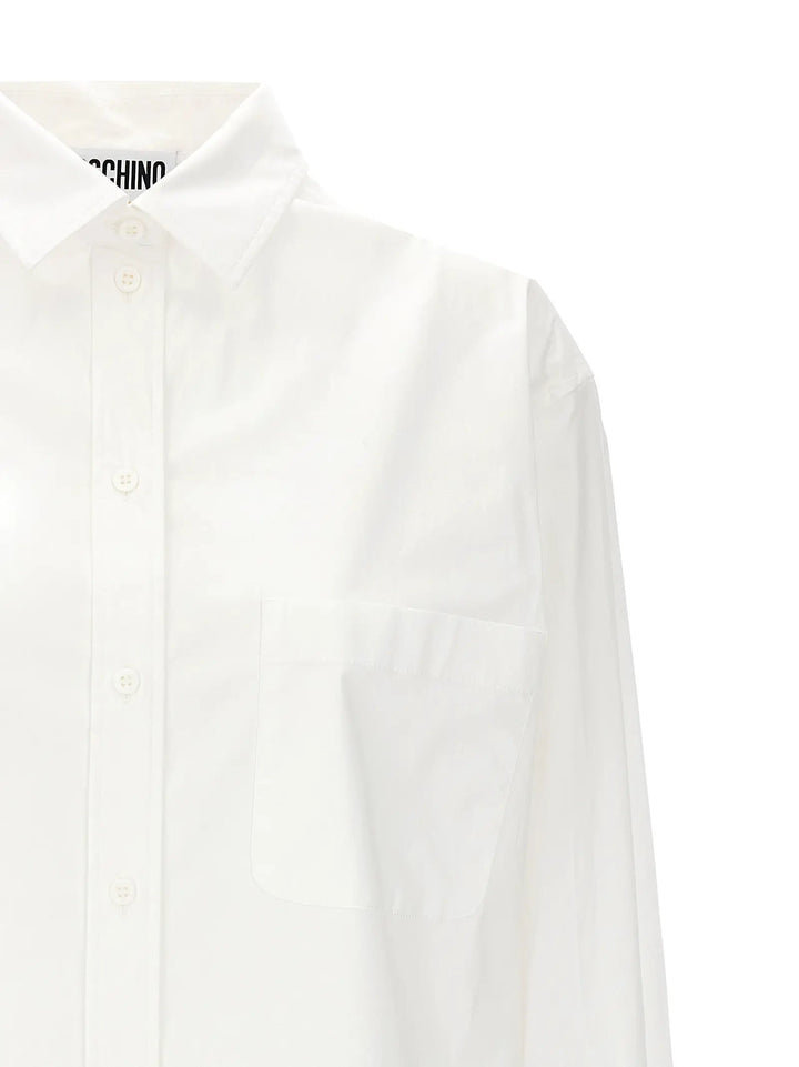 Moschino White Cotton Blouse