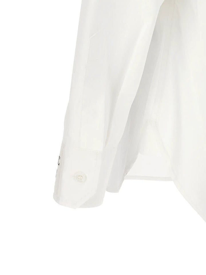Moschino White Cotton Blouse