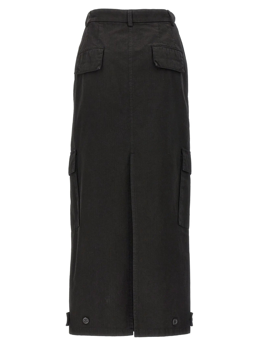 Armarium Black Cotton Mini Skirt