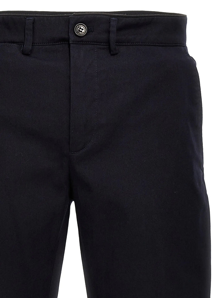 Department 5 Blue Cotton Casual Pants