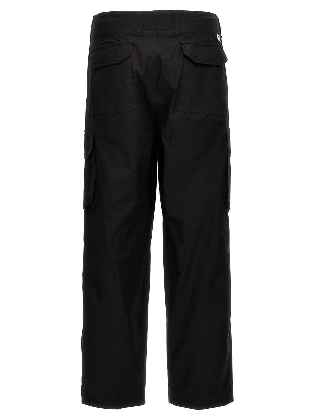 Department 5 Black Cotton Cargo Pants