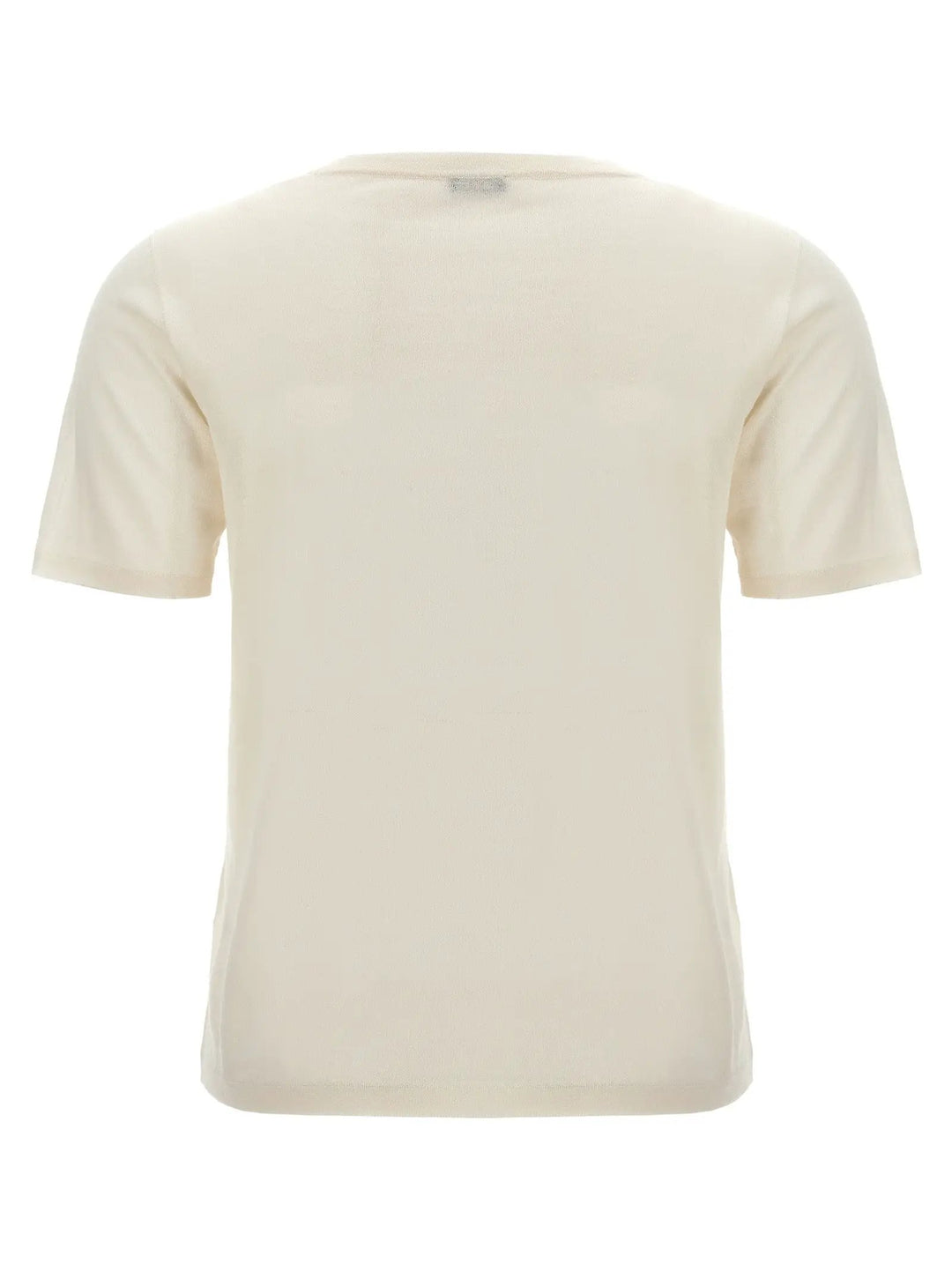 Kiton White Cashmere T-Shirt