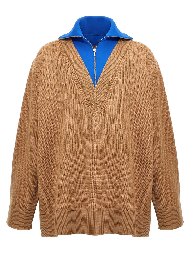 Jil Sander Multicolor Wool Cardigan