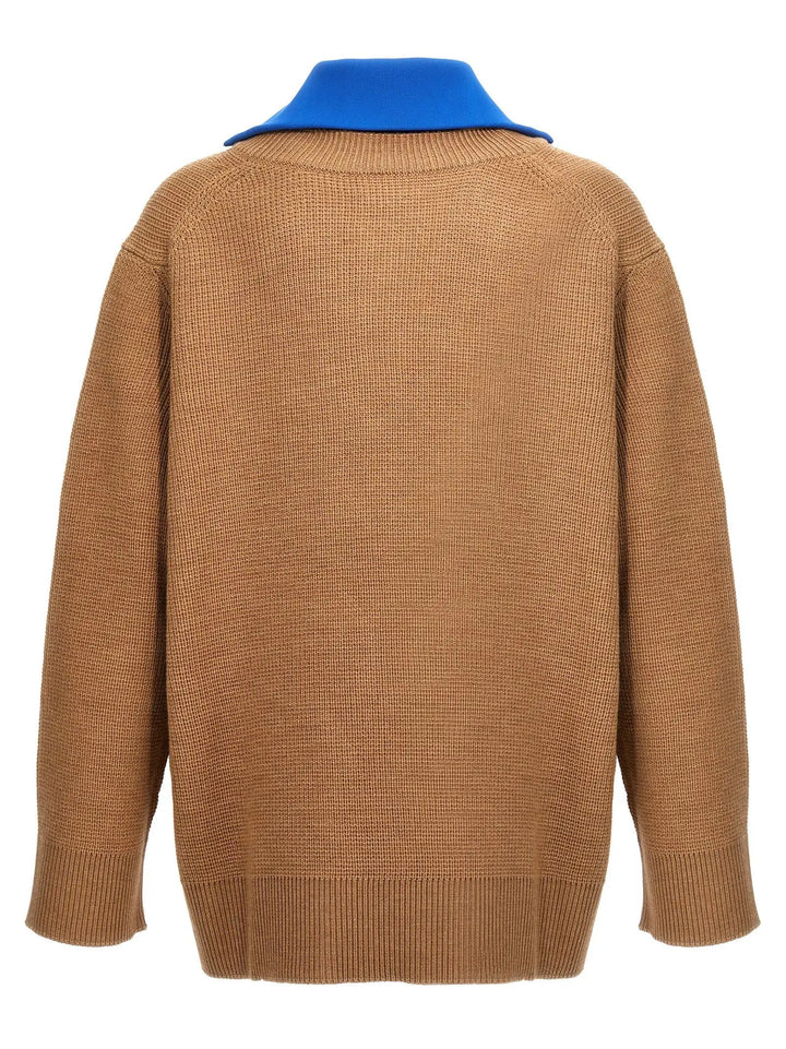 Jil Sander Multicolor Wool Cardigan