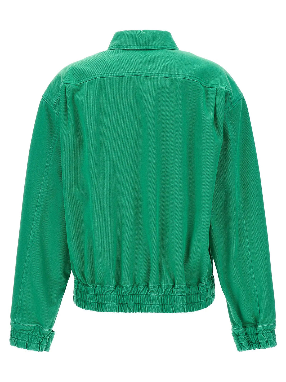 Max Mara Bicolor Cotton Full-Length Jacket