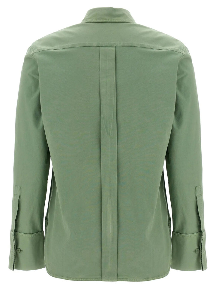 Max Mara Bicolor Cotton Blouse