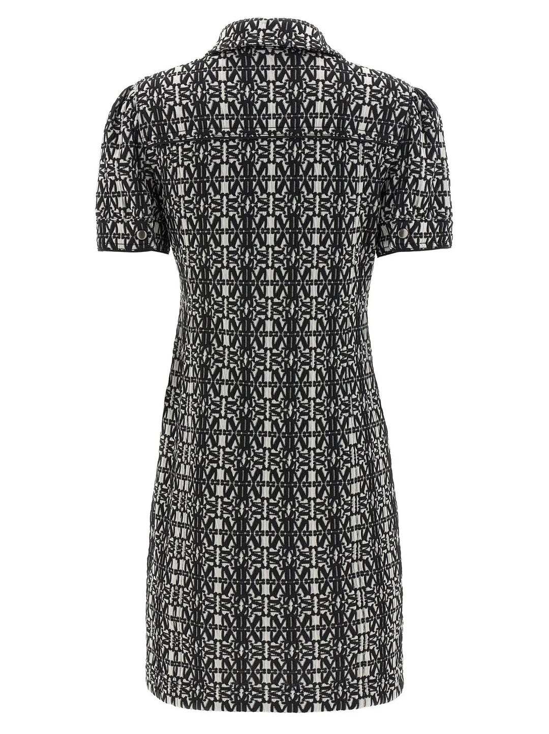 Max Mara Bicolor Polyester Short Dress