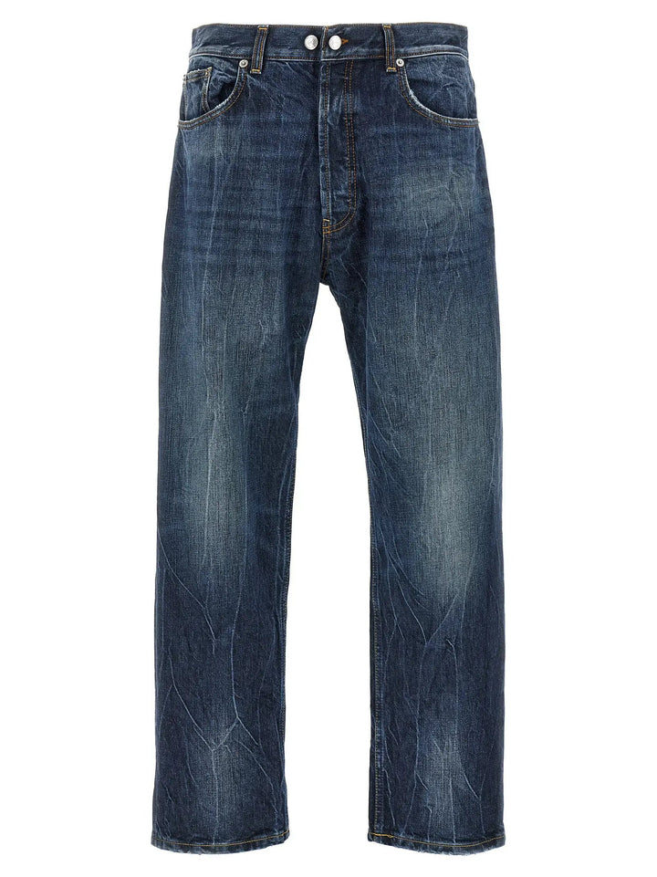 Department 5 Blue Cotton Jeans Denim
