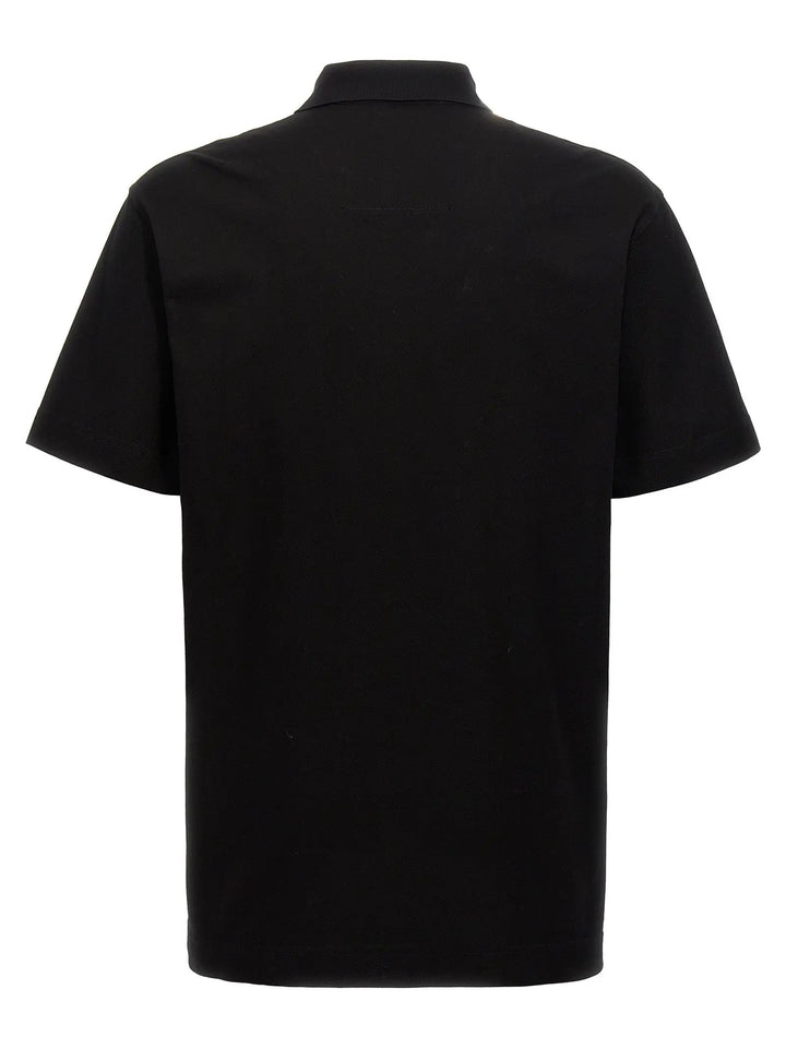 Givenchy Black Cotton Polo Shirt