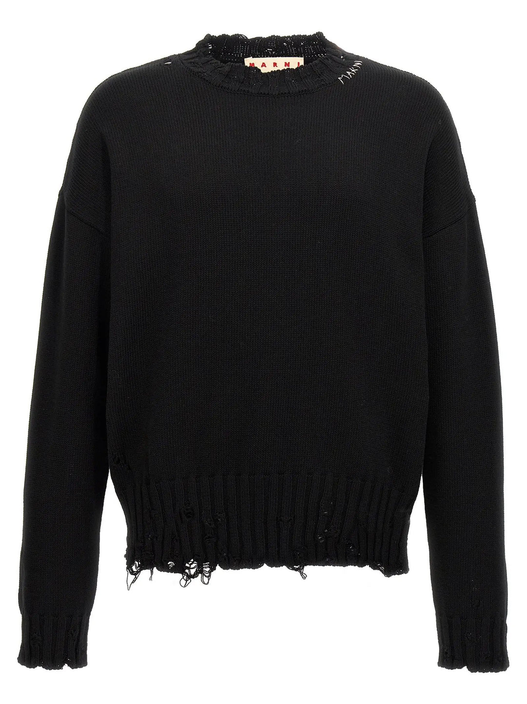 Marni Black Cotton Cardigan