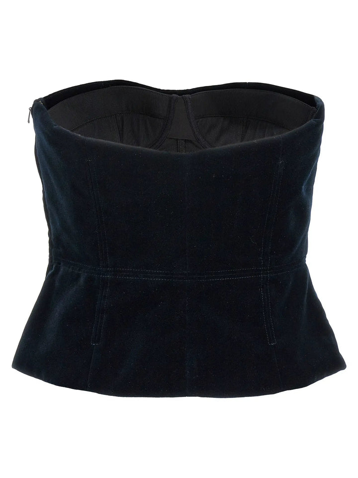 Tom Ford Blue Cotton Tank Tops