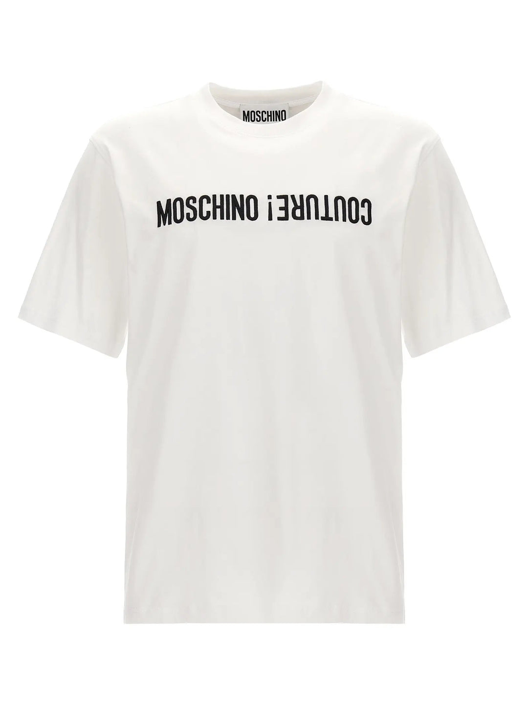 Moschino Bicolor Cotton T-Shirt