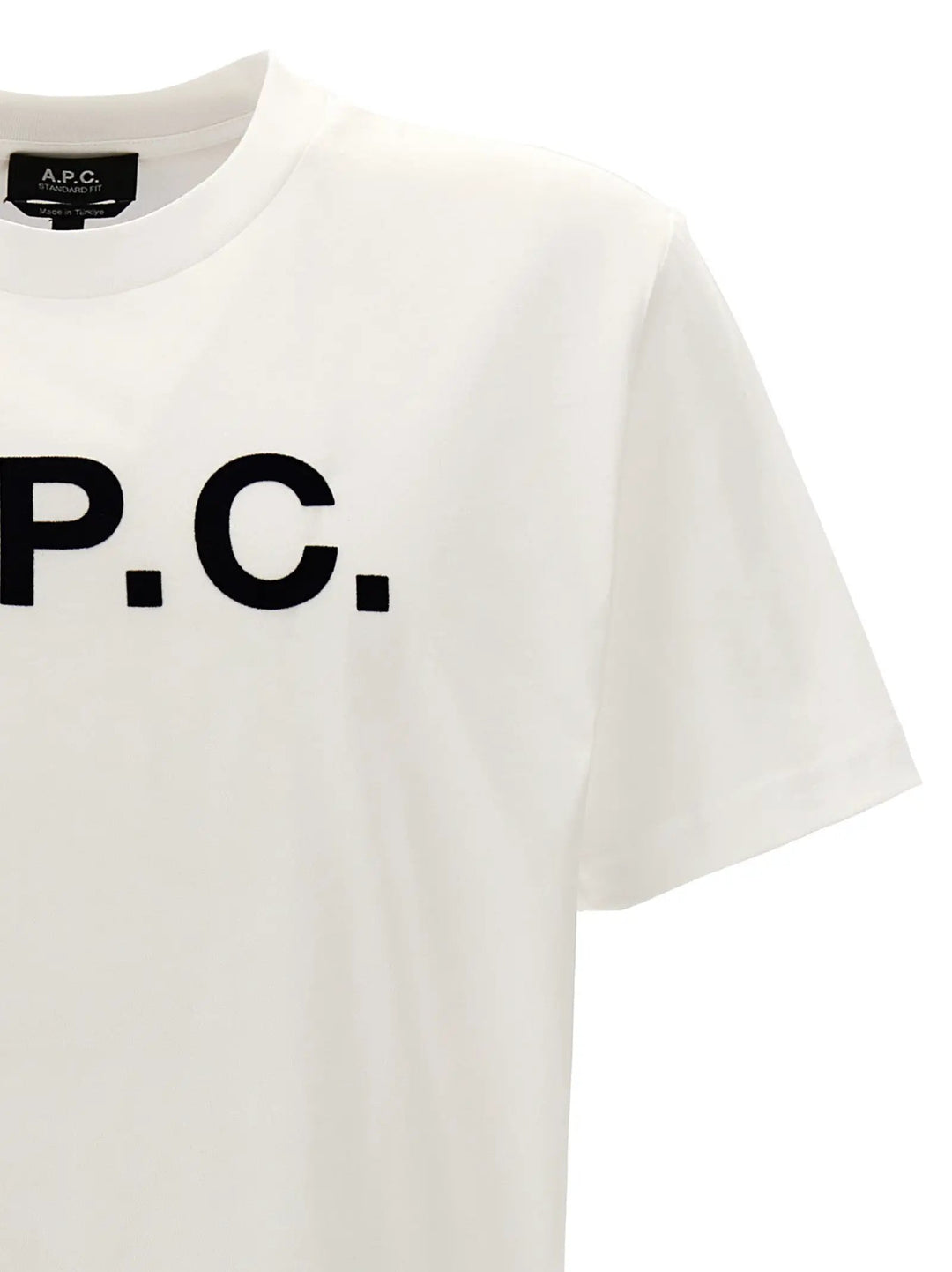 A.P.C. White Cotton T-Shirt