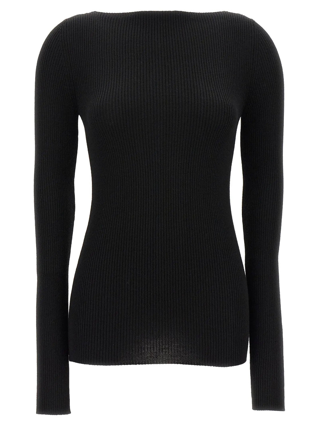 Rick Owens Black Wool Cardigan