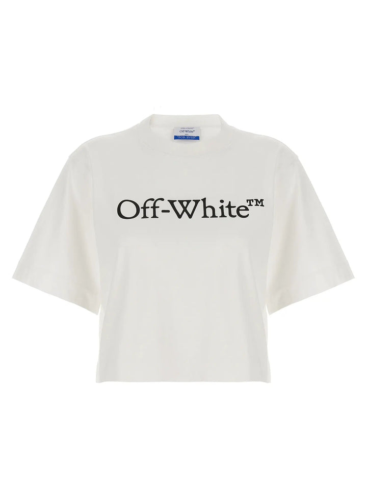 Off-White White Cotton T-Shirt