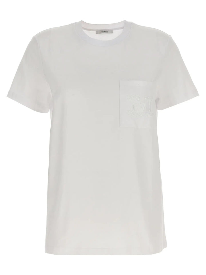 Max Mara White Cotton T-Shirt