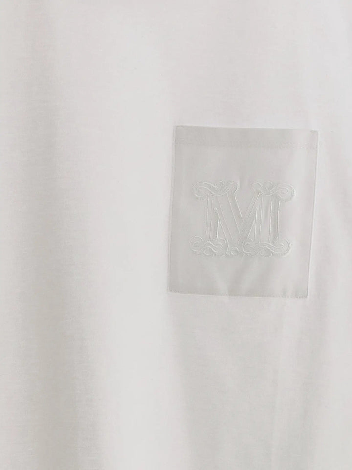 Max Mara White Cotton T-Shirt