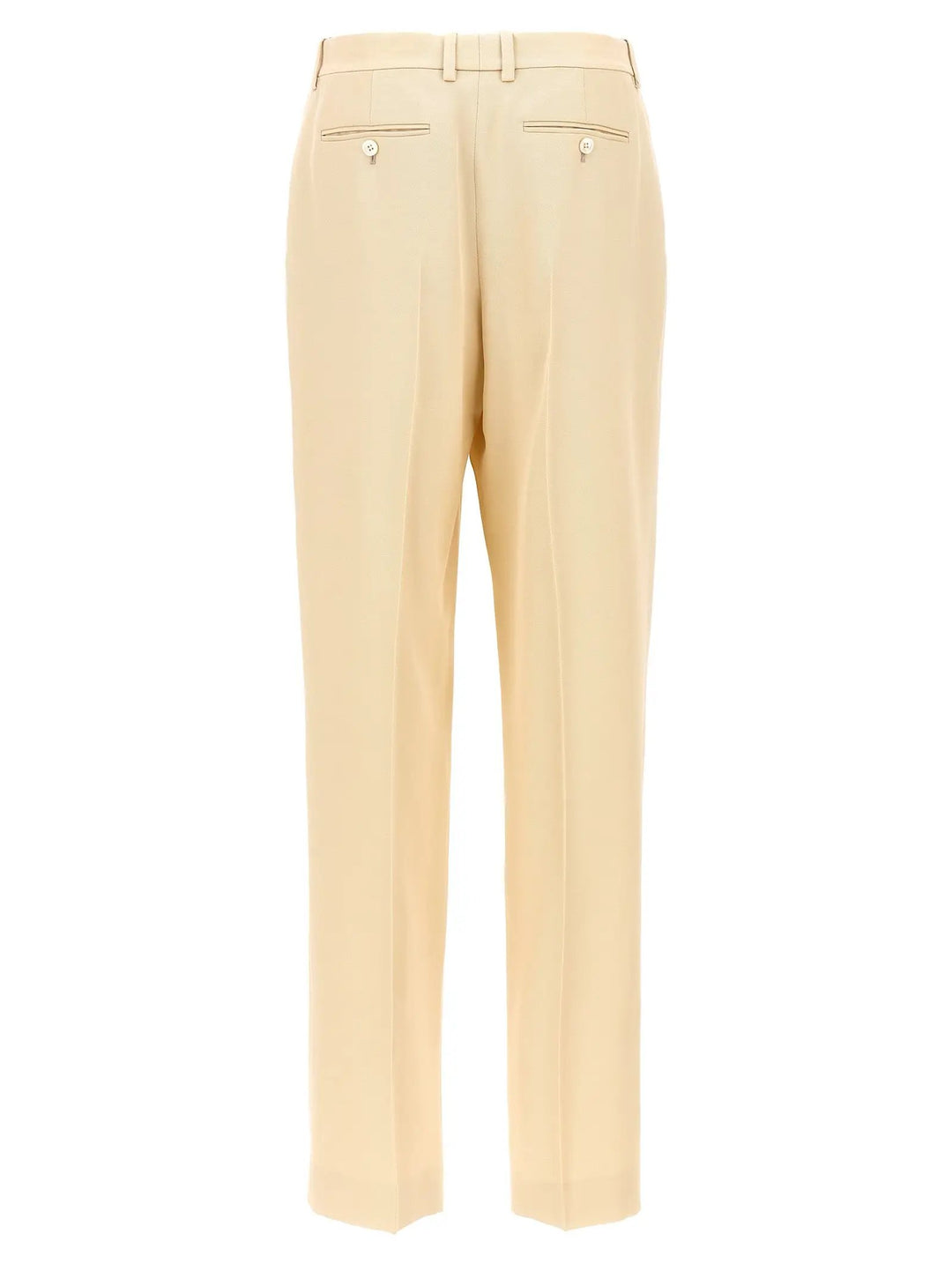 Tom Ford Beige Silk Dress Pants